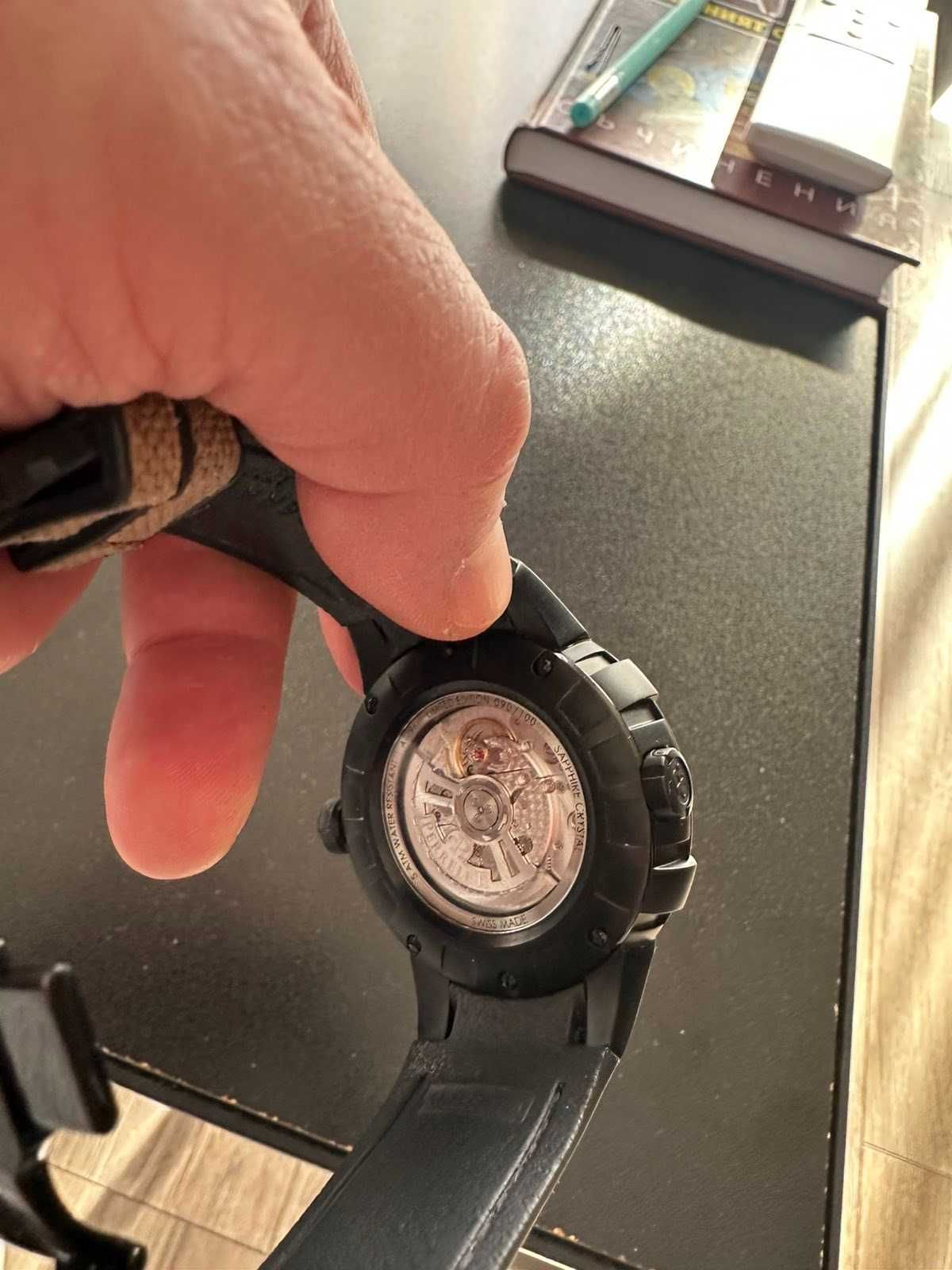 Часовник Perrelet Turbine GMT Worldmap