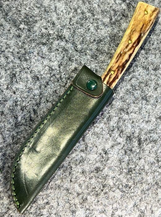 Немски нож WALTHER - 1960/70 - Ловен нож - Германия, еленов рог