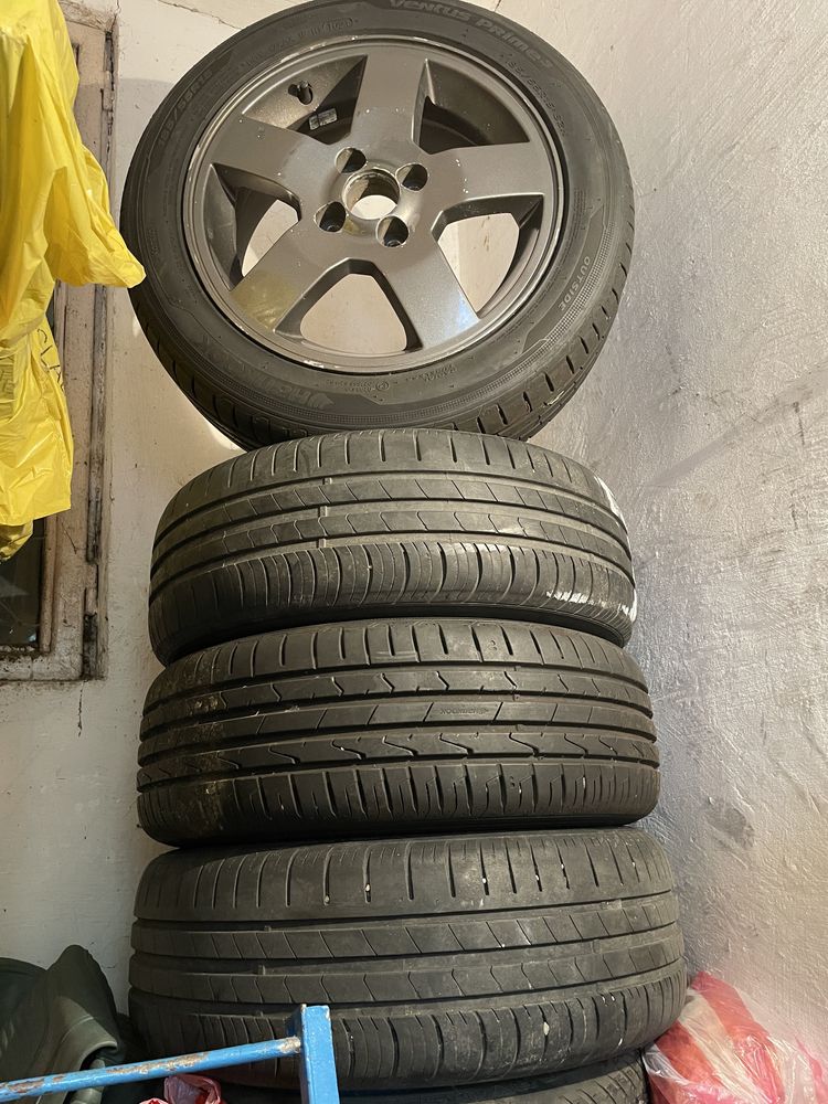 Set jante+anvelope vara  185/55 r15 4x100