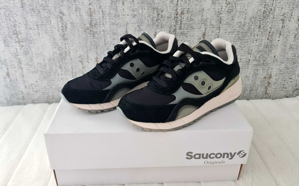 Saucony Shadow 6000 - noi - marimea 39 - piele naturala