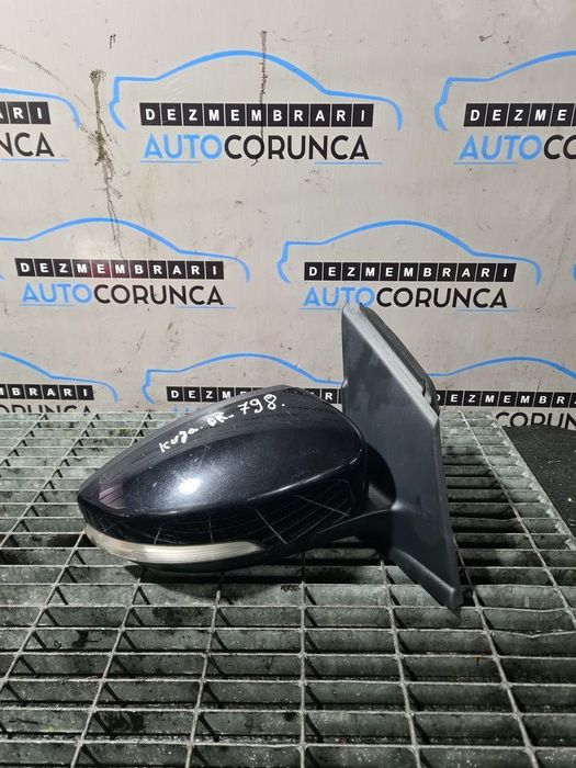 Oglinda dreapta Ford Kuga II 2012 - 2014 4 Usi NEGRU (798) Fara rabatare