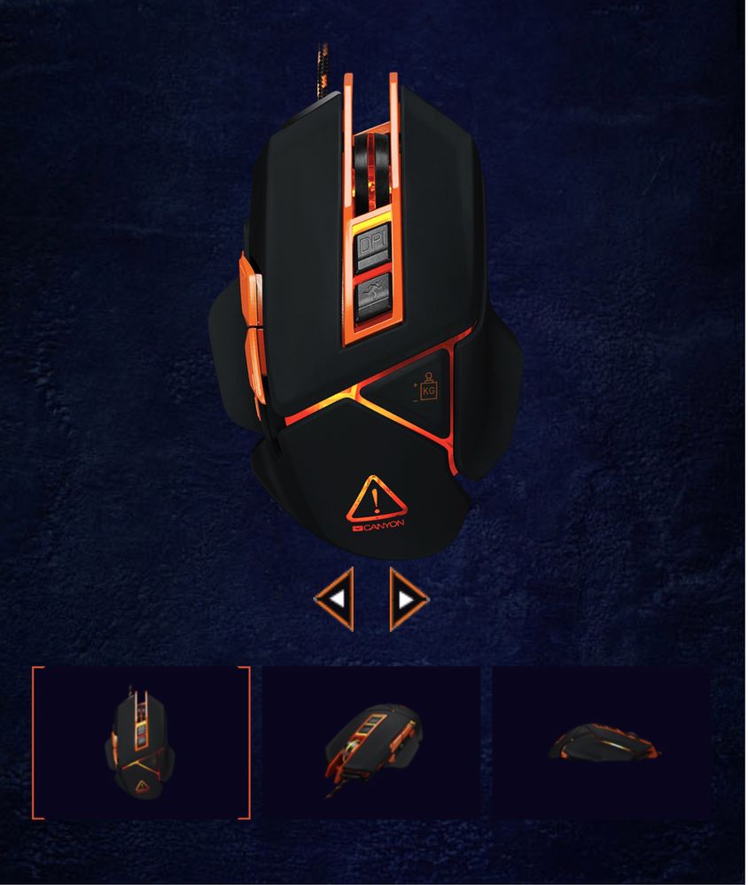 Продам игровую мышь Canyon Hazard