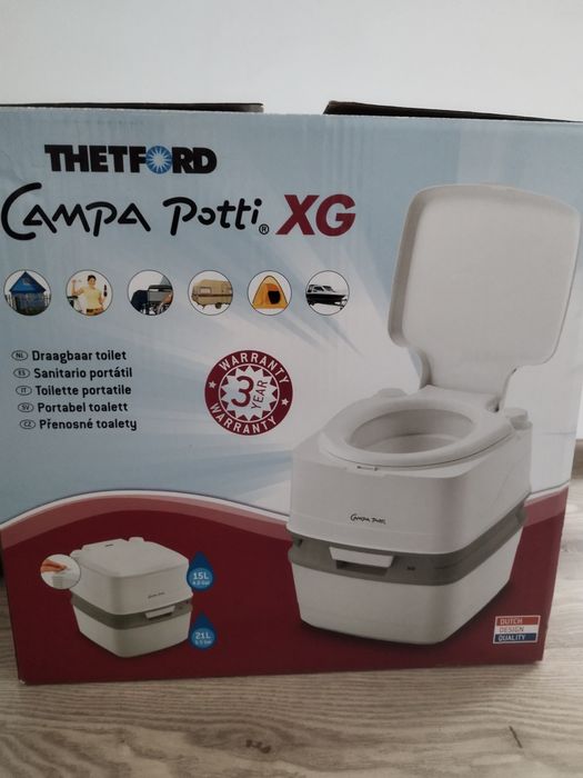 Toaleta portabila pentru camping