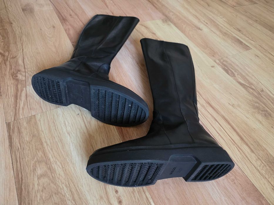 GEOX Ботуши кожени изцяло и отвътре