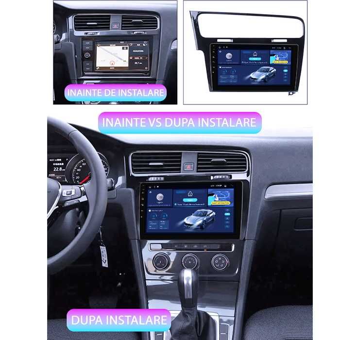 Navigatie Vw Golf 7 Android 14, Ecran 10 Inch 4GB RAM/64GB ROM
