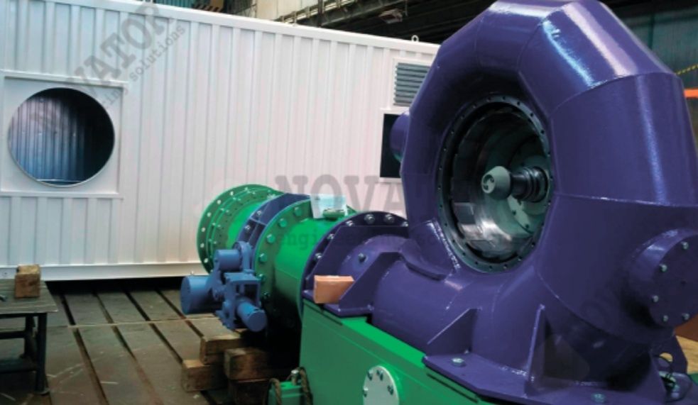 Микро гэс лар учун Турбо генератор 10 квт до 1000 квт