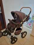 Krausman – Carucior 3 in 1 Ride Dark Grey-Turqoise