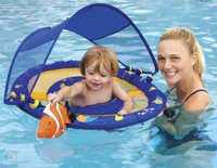 Детский  круг для плавания с навесом