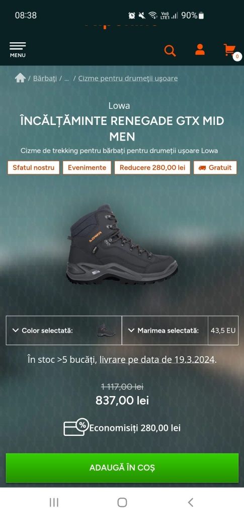 Ghete The north face barbati goretex, vibram/Mammut lunan gtx goretex