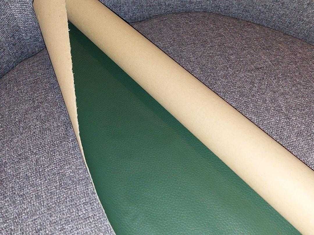 Material autoadeziv piele ecologica verde 50 cu 137cm