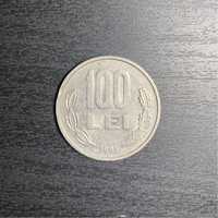Moneda 100 lei Mihai Viteazul 1991(rar)