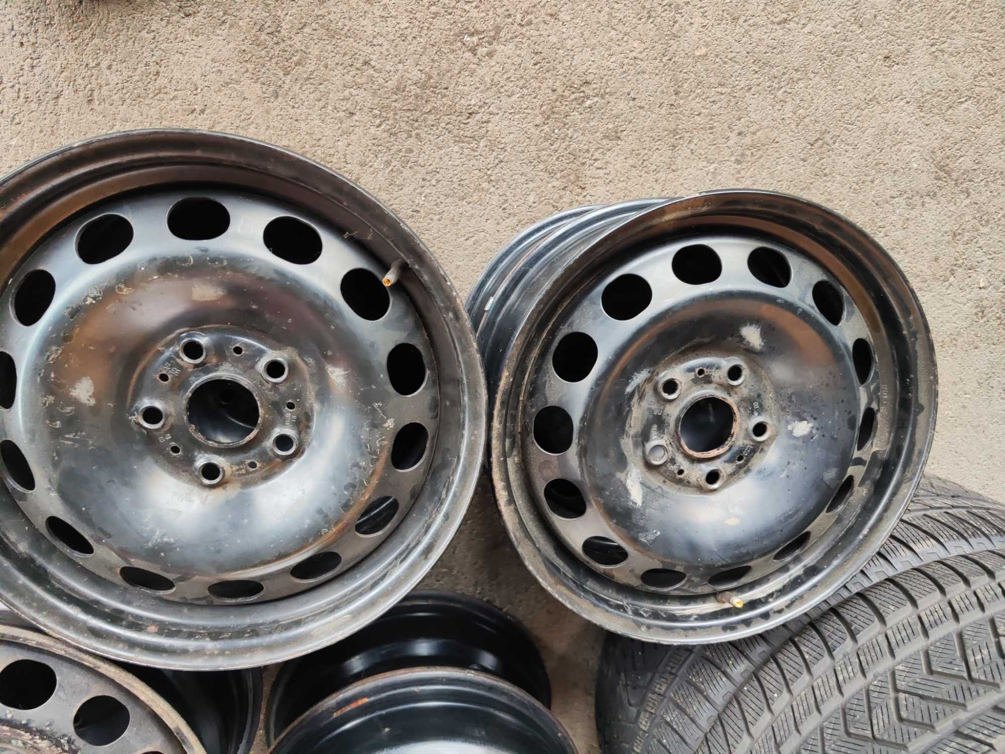 4бр.железни джанти 5x112 за VW, Audi 16цола