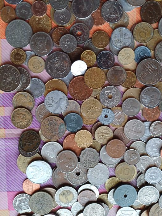Мега лот монети 1030 бр.
