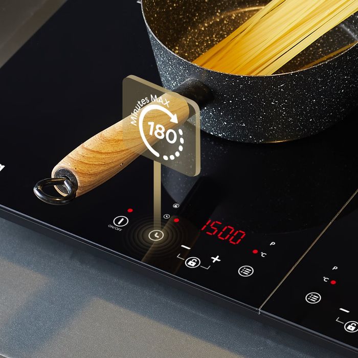 Plită cu inducție dublă Ciarra CBTIH2