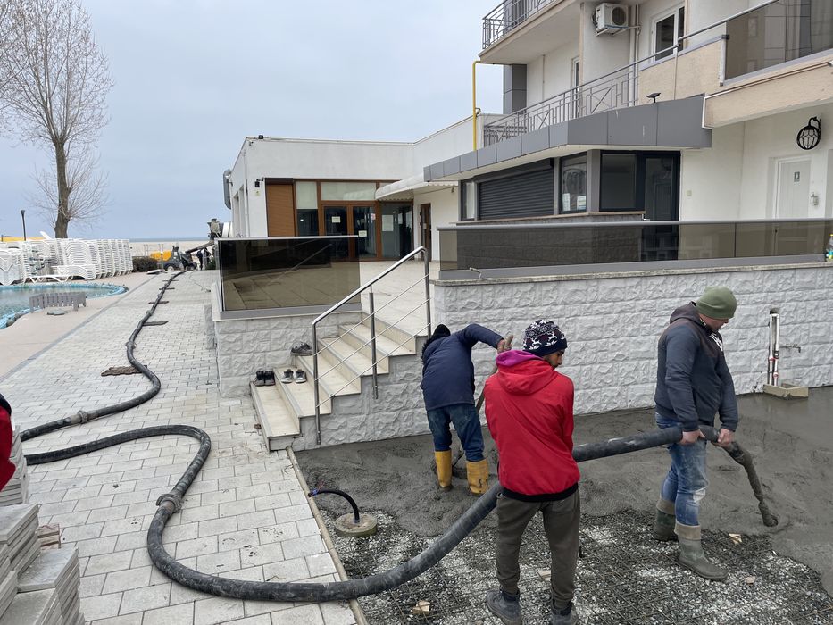 Inchirieri POMPE BETON stationare-fixe/vanzare beton Constanta