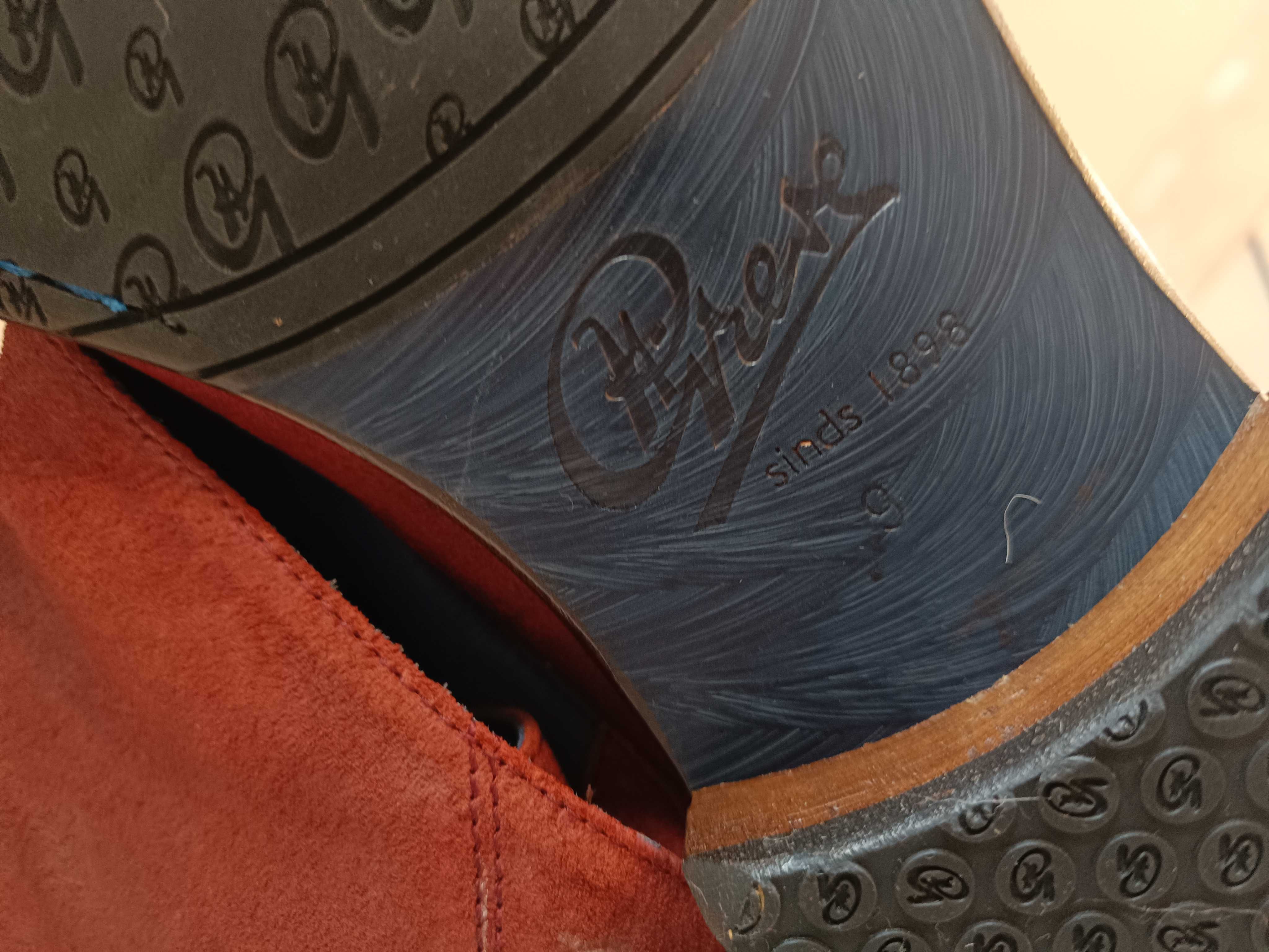 Ghete chukka 43 43.5 44 de lux GREVE NOI lucrate manual piele naturala