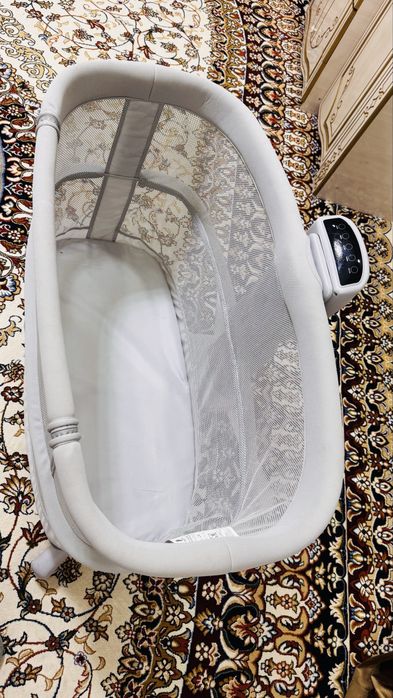 Люлька электронная + манеж, не использованная