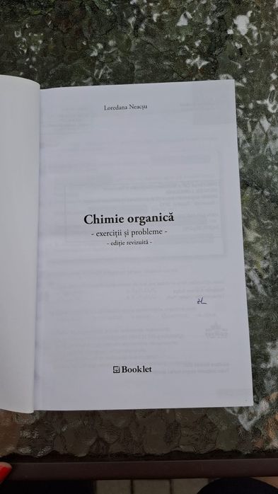 Culegere chimie organică -Booklet