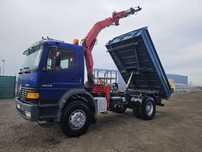 Vînd Mercedes basculantă Atego 18 tone cu macara, (Man,Iveco,Daf,volvo