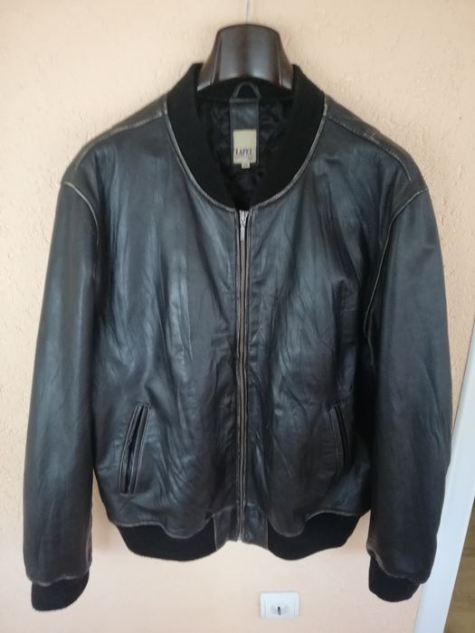 Geaca piele bărbati Lapel xl