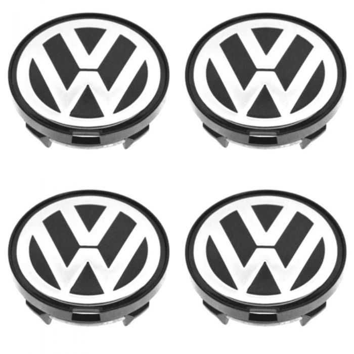 Set 4 capace VW 63mm 7M7601165 7D0601165 jante originale Volkswagen