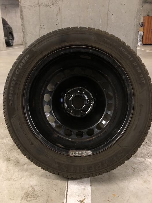 Roată de rezervă cu anvelopă de iarnă SEMPERIT 205/55 R16 second-hand