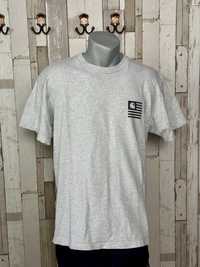 Tricou tee T-shirt bumbac Carhartt "State Chromo" gri