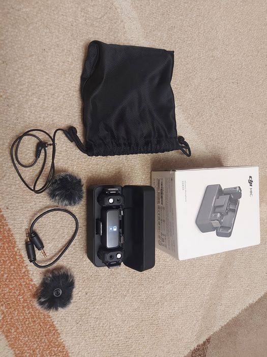 DJI Mic - kit microfoane lavaliere wifi (2 TX + 1 RX + Charging Case)
