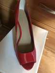 Pantofi decupati cu toc Calvin Klein