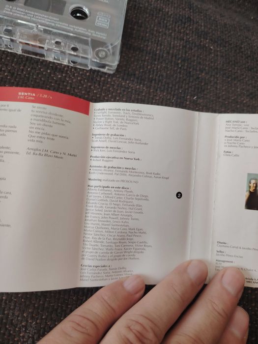 Album original MECANO, 1991