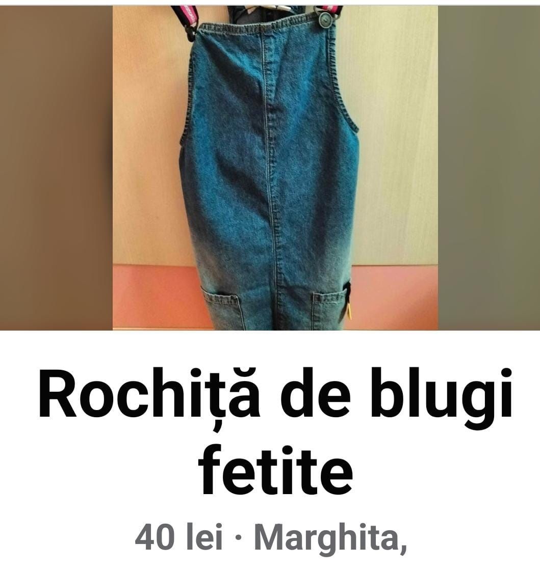 Rochita de blugi fetite