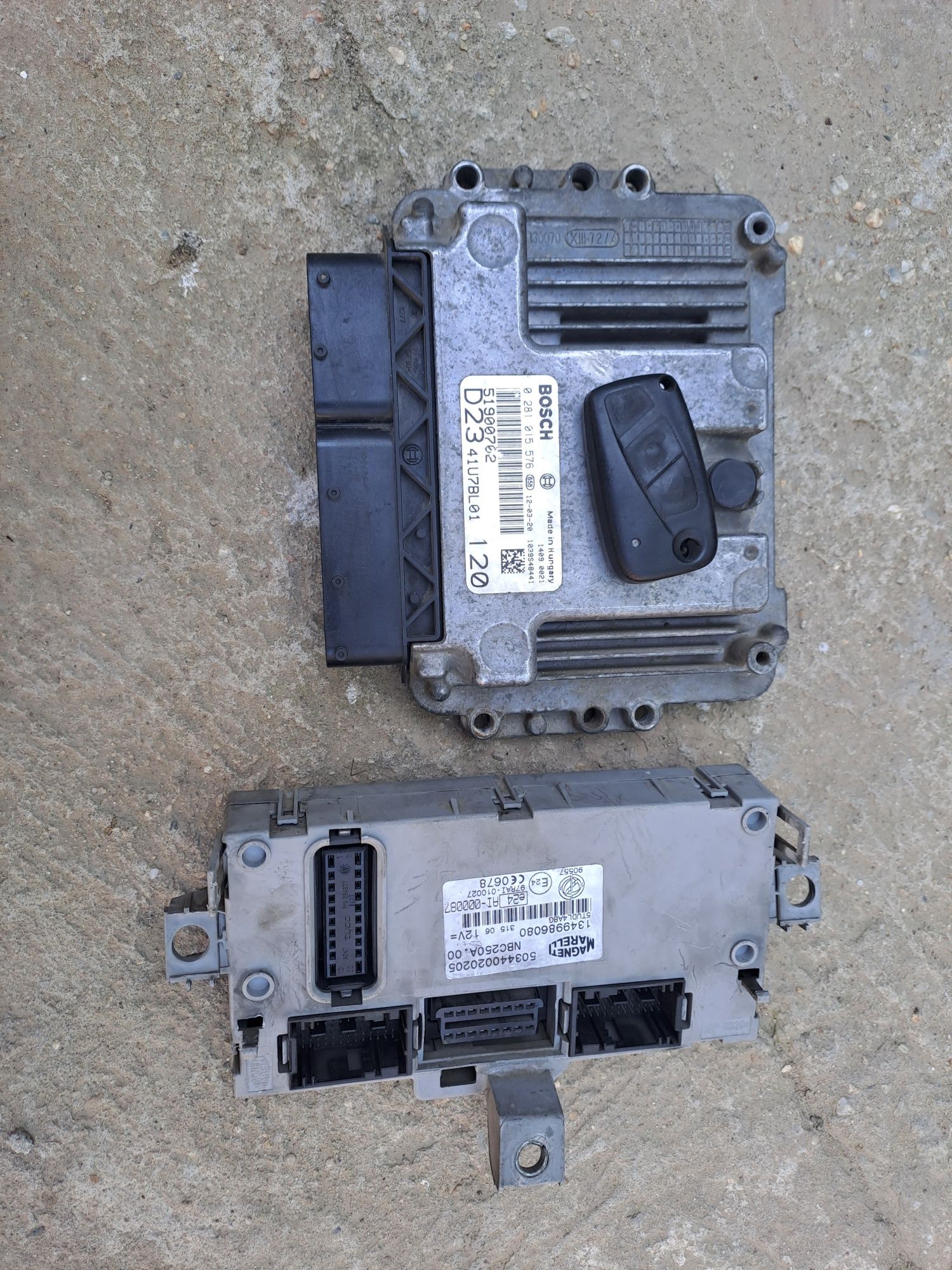 Kit pornire ecu fiat ducato 2.3 jtd 120cp euro 4