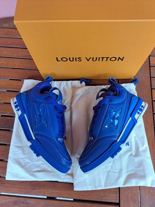 Louis vuitton skate blue
