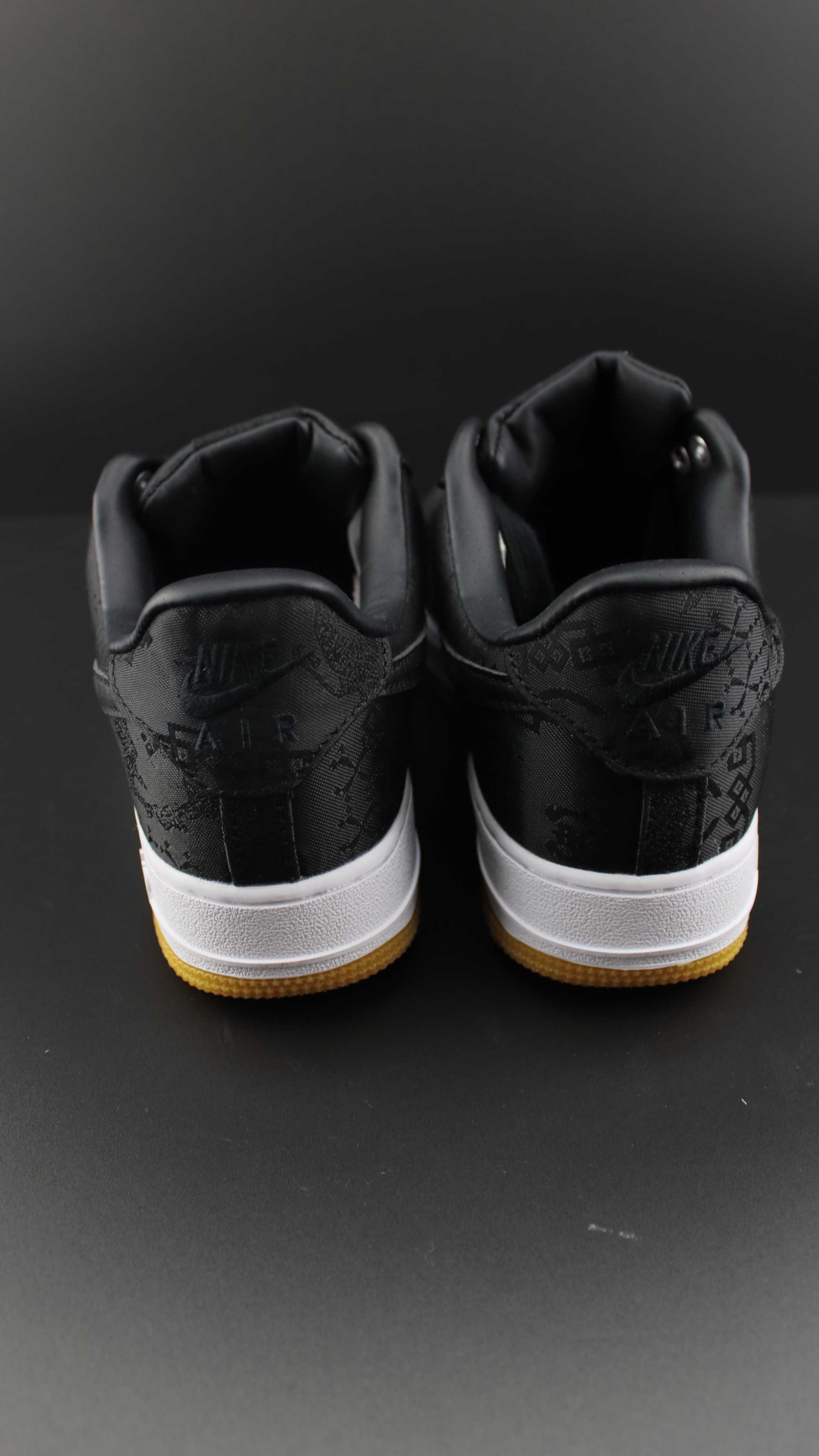 Nike Air Force 1 Low CLOT Black Silk + CADOU