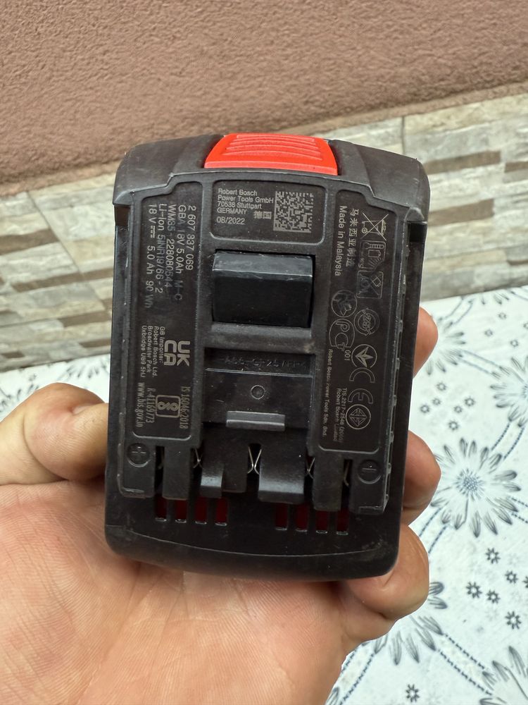 Акумулаторна батерия Bosch GBA, 18 V, 5.0 Ah,
