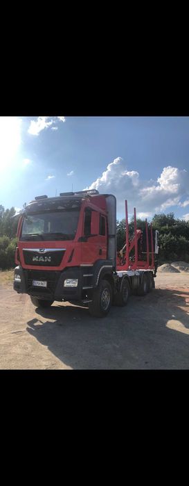 Forestier Man Tgs 33.500, macara Epsilon Q150L