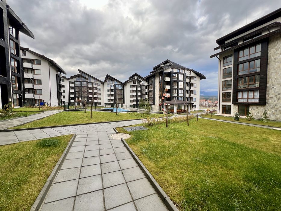 3-стаен апартамент в жил. сграда в район Пирин Голф край Разлог-Банско