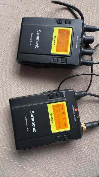Set microfon wireless Saramonic UwMic9 Kit2RX9+2TX9  nu sennheiser