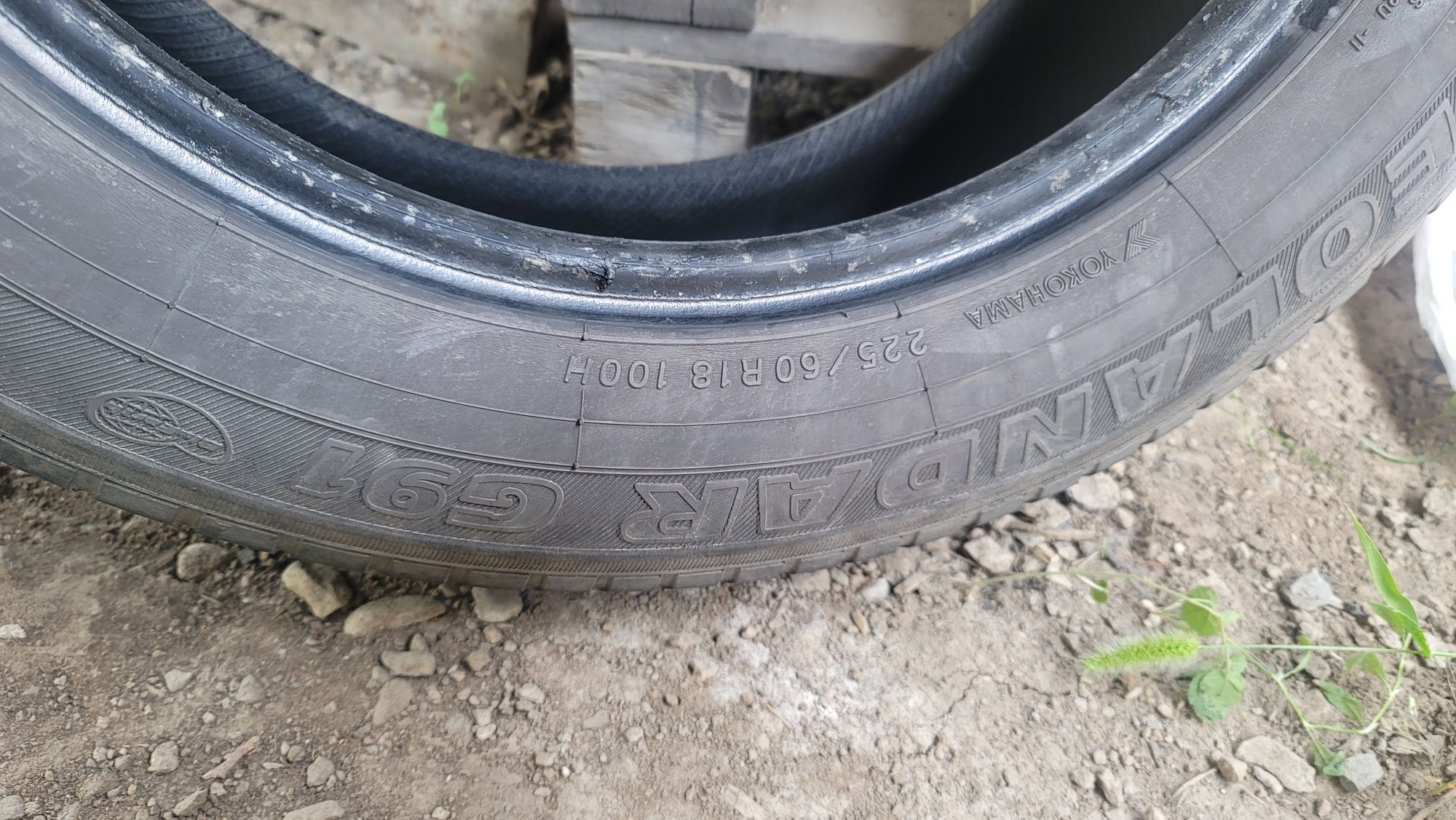 Шины Yokohama летние 225/60R18 4шт