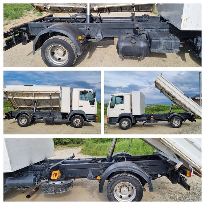 Man 7,5t  basculabil - 3 parti- Iveco - Atego