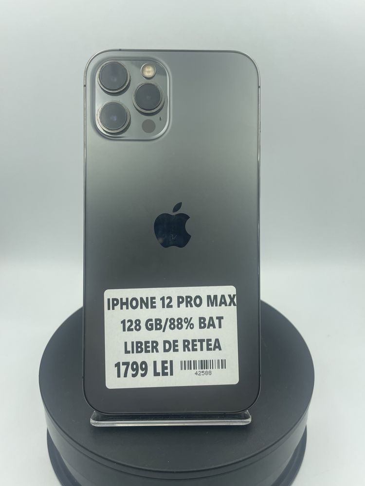 Iphone 12 Pro Max 128 Gb 88% Bat #42588