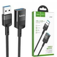 USB удлинитель hoco 1.2 м, USB папа USB мама