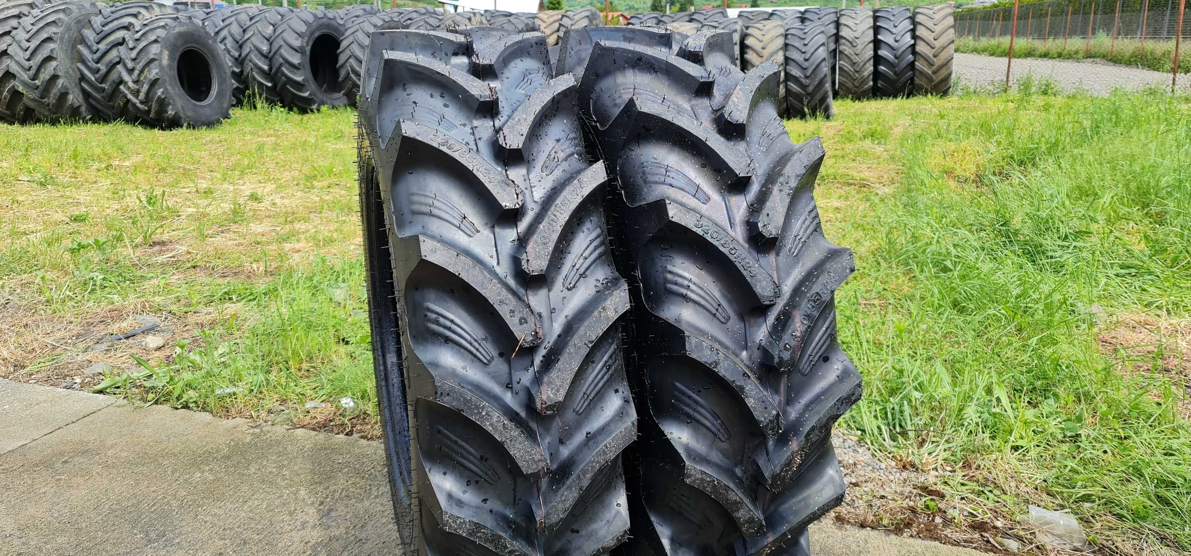 cauciucuri noi 12.4R24 radiale anvelope tractor fata 320/85R24 OZKA