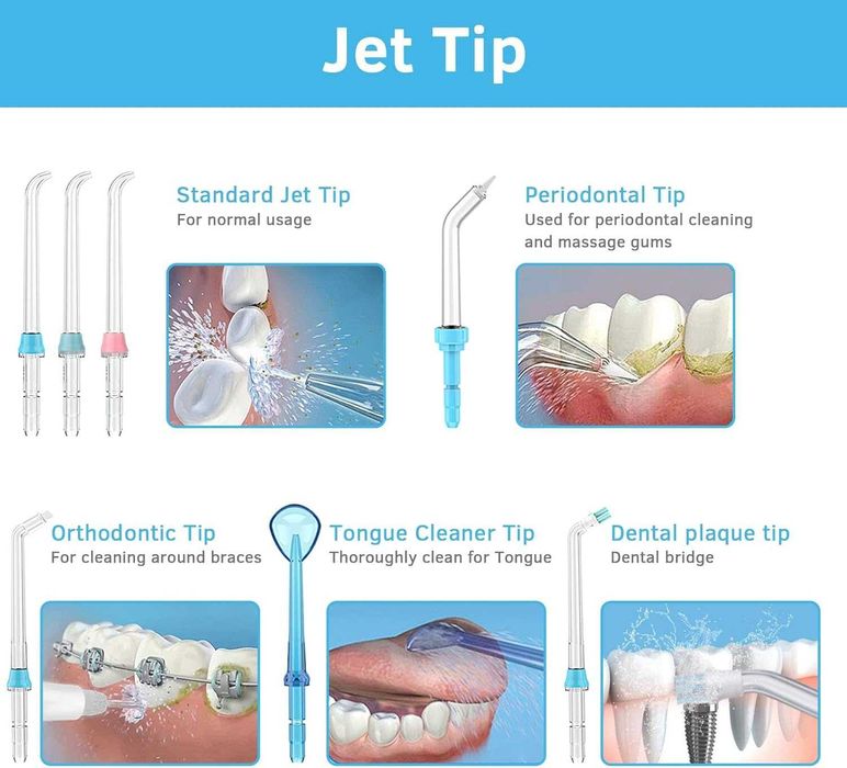 Дентален душ за уста с UV дезинфекция YOUNGDO Dental Jet Water Flosser