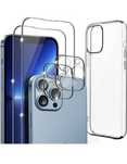 Husa Silicon Folie Sticla Folie Camera Iphone 14/15/16 PRO MAX PLUS
