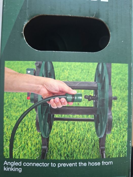 Градински маркуч за напояване на Парксайд 15м. И 30м. макара таймер