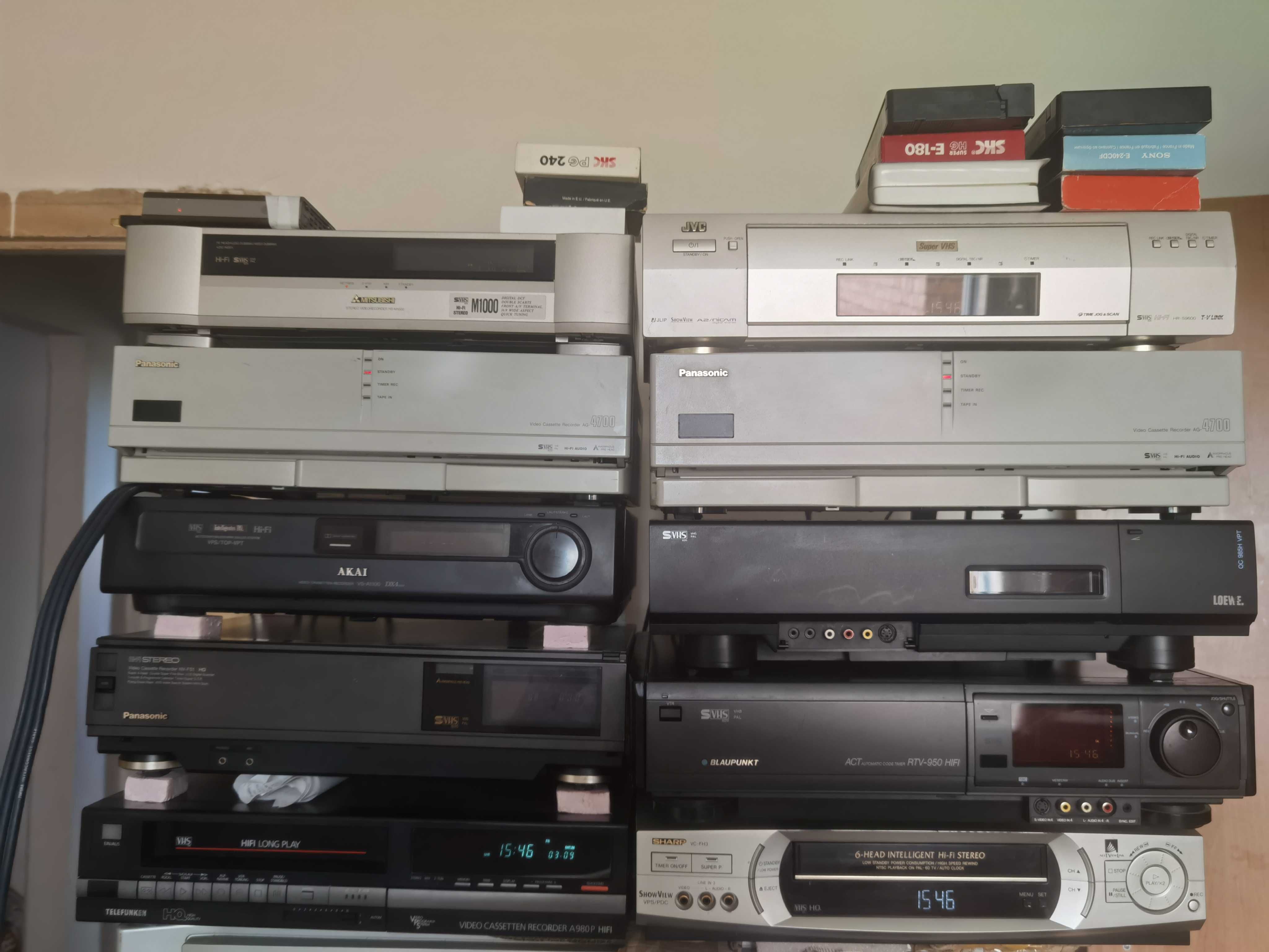 Video recorder s-vhs Mitsubishi hs-m1000