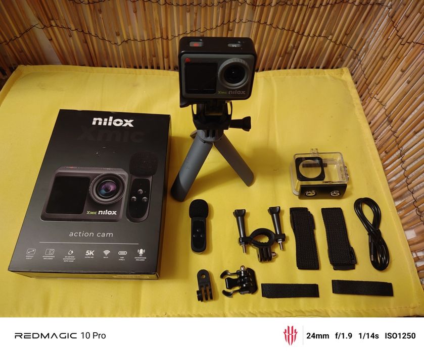 Camera 5k / 4k 60 fps cu microfon wireless