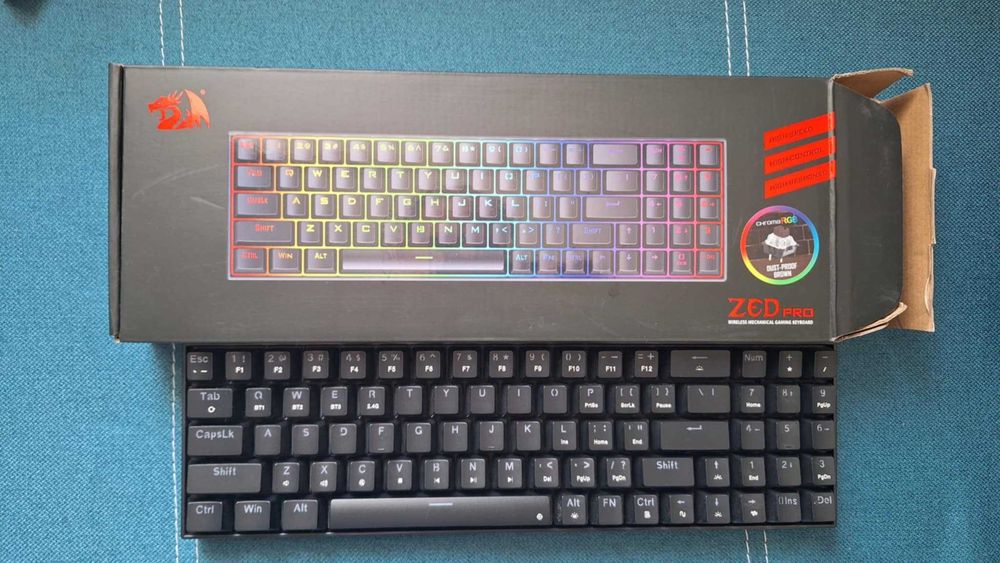 Tastatura Mecanica Gaming Redragon Zed PRO TKL K627P
