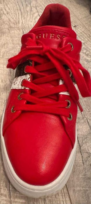 Sneakers Guess culoare rosie